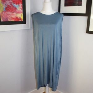 RACHEL Rachel Roy Sleeveless dress in blue size 2X